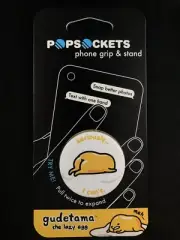 PopSockets Phone Grip Sanrio Gudetama The Lazy Egg PopSocket Holder Pop Socket
