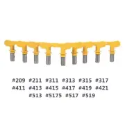 15pcs 2/3/4/5/6 Series Airless Spray Nozzle Tips ForPaint Sprayer Yellow Color