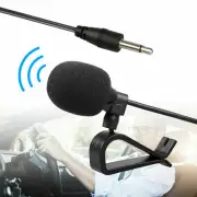 3.5MM External Microphone Car Radio Mic for Bluetooth GPS DVD mono Receiver