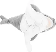 Amosfun 3D Shark Hat Plush Costume Hat for Boys and Girls Adults for Party Carnival