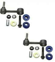 Set 2 Rear Stabilizer Bar Link Kits for Jeep Gr & Cherokee 2006-10 6.1L V8 Moog (for: Jeep)