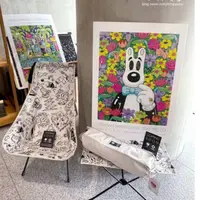 在飛比找蝦皮購物優惠-正品Steven harrington韓國特展 露營椅