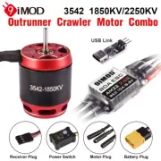 9IMOD AM32 2-6S 80A Brushless ESC 3542 Outrunner Motor for 1/10 RC Crawler Car