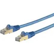 StarTech.com 10m CAT6a Ethernet Cable - Blue - RJ45 Snagless Connectors - CAT6a STP Cord - Copper Wire - Network Cable (6ASPAT10