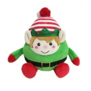 Holiday Time Elf Plush Child's Toy, Multi Color 6.5",