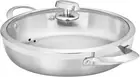 Scanpan Clad 5 Stainless Steel Chef Pan, 32 Cm Diameter