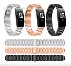 Classic Stainless Steel Metal Watch Band Strap + Tool For Fitbit Inspire HR