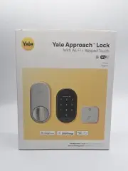 Yale Approach with Keypad - Wi-Fi Smart Lock - Retrofit lock fits replaces your