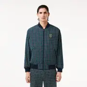 Checked Showerproof Harrington Jacket