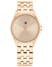 [Tommy Hilfiger] Jade Ionic Plated Steel Watch in Rose Gold