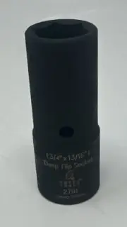 Sunex 1/2" Drive 3/4" x 13/16" DEEP 6pt Flip Socket Standard SAE Air Tools 2701.