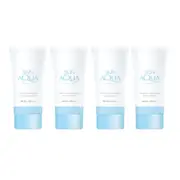 Rohto Mentholatum SunplaySkin Aqua Physical Sunscreen for Sensitive Skin SPF50+ PA++++50ml (4ea) Set