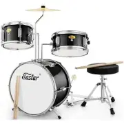 Eastar Kids Drums Toys 3 Piece 14 In Percussion Musical Instrument, COOL GREEN