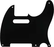 Fender Pure Vintage Pickguard, 52 Telecaster, 5-Hole - Black 1-Ply