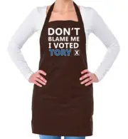 Don't Blame Me I Voted Tory - Unisex Adult Apron