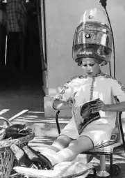 Silvana Mangano At The Hairdresser In Monte-Carlo 1968 Old Photo