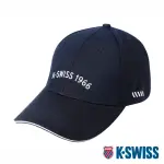 【K-SWISS】運動棒球帽 COTTON CAP-黑(C3388-008)