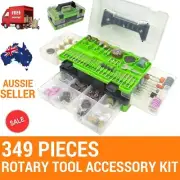 349 Rotary Tool Accessories,Fit DREMEL,OZITO,Ryobi Mini Grinders,engaving,polish