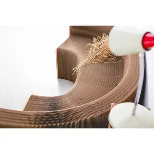 【洛陽紙櫃】台灣製造 蜂巢紙家具 再生紙 紙椅 靠背椅 蜂巢紙 北歐風 居家 收納 沙發 環保
