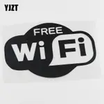 【現貨】_ 個性文字 FREE WIFI 創意車貼 劃痕遮擋汽車貼紙 HY3018