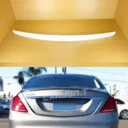 OE Trunk Spoiler Wing #799 Diamond White Pearl For BENZ W222 S-Class 2015-2016