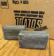 2 x 125g Solvol Bar Soaps Industrial Unwrapped - Discontinued