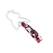 Car Accs JDM Bunny Rabbit TSURIKAWA White Ring Black Cats Nylon Handle Strap X1