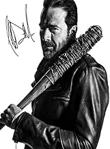 Jeffrey Dean Morgan Negan The Walking Dead Signed Autographed Photo Poster