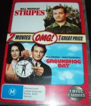Stripes / Groundhog Day (Bill Murray) (Australia Region 4) DVD – New