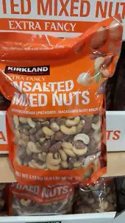 Kirkland Signature Unsalted Mixed Nuts 1.13KG Bag
