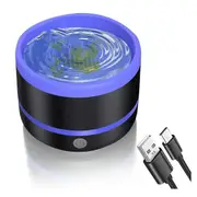 Paint Brush Cleaner, Electric Paint Brush Cleaner Rinse Cup, Brush for Painting, Artist Brush Clean Sapphire BlueBlack