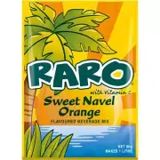 Raro Sweet Navel Orange Flavoured Beverage Drink Mix Powder 80g