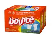 Bounce Fabric Softener Dryer Sheets Outdoor Fresh 160 Sheets