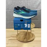 Brooks Ghost 15 Moroccan Blue, Black, Spring Bud Men’s Running Shoes Size 8 D