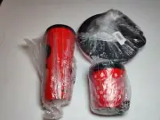 NEW Tupperware Minnie Mouse Magic Snack 4pc Set 16 oz Tumbler Bowl 2 Snack Cups