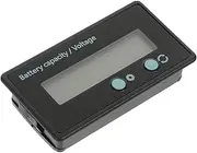 BELLIFFY Battery Tester Checker Portable Battery Gauge Monitor for Car Voltage Tester Easy-to-Read Display Sturdy Abs PVC Reliable Electric Components