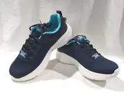 Skechers Go Run Lite Navy/Aqua Women's Sneakers - Size 7.5 NWB 129423/NVAQ