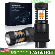 CANBUS 3157 4157 LED Turn Signal Corner DRL Light Bulb Amber Car Lamp 1~10Set (for: Renault)