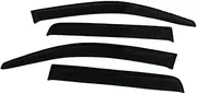 Compatible for Mitsubishi Outlander 2008 2009 2010 2011 2012 2013 Window Visor Sun Vent Rain Shield Car Side Wind Deflector Windshield