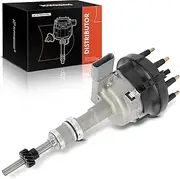 A-Premium Distributor Replacement for Ford Thunderbird 1986-1988 Mustang Lincoln Mark VII Mercury Cougar, V8 5.0L, Including Cap and Rotor