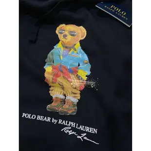 現貨 （多款）美國🇺🇸Outlet Polo 熊 RALPH LAUREN 長袖刷毛連帽上衣 帽T