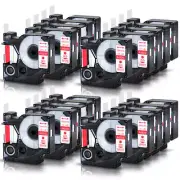 Compatible Label Maker Tape 45015 S0720550 1/2" for Dymo D1 LabelManager 20Packs