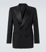 [Tom Ford] Tom Ford Mohair tuxedo jacket AU 90 black