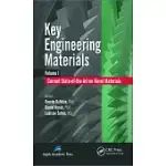 KEY ENGINEERING MATERIALS, VOLUME 1: CURRENT STATE-OF-THE-ART ON NOVEL MATERIALS