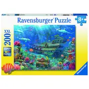 200pc Ravensburger Underwater Discovery Jigsaw Puzzle 49x36cm Kids/Family 8y+