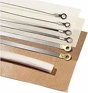 10pcs 500mm Impulse Sealer Heat Wire Element Strip Sealing Machine Heating Wire Heater Multiple Application Scenarios(4mm,10PCS 200mm)