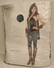 Underwraps Robin Hood Adult Womens Costume Medium B2692