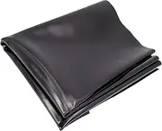 Black Pond Liners Flexible Pond Underlayment 2x4m 3x7m 6x8m 10x12m Waterproof Fish Ponds Membrane for Fountains and Streams Pond Tarp (0.13MM/5Mil)(4x10m(13.1x32.8ft))