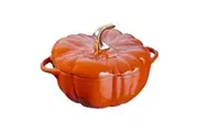 Staub Enamelled Cast Iron Pumpkin Cocotte 24cm / 3.45L - Cinnamon