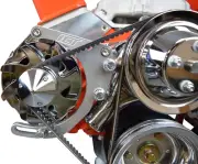SBC Adjustable Alternator Bracket Low Mount Kit Compatible